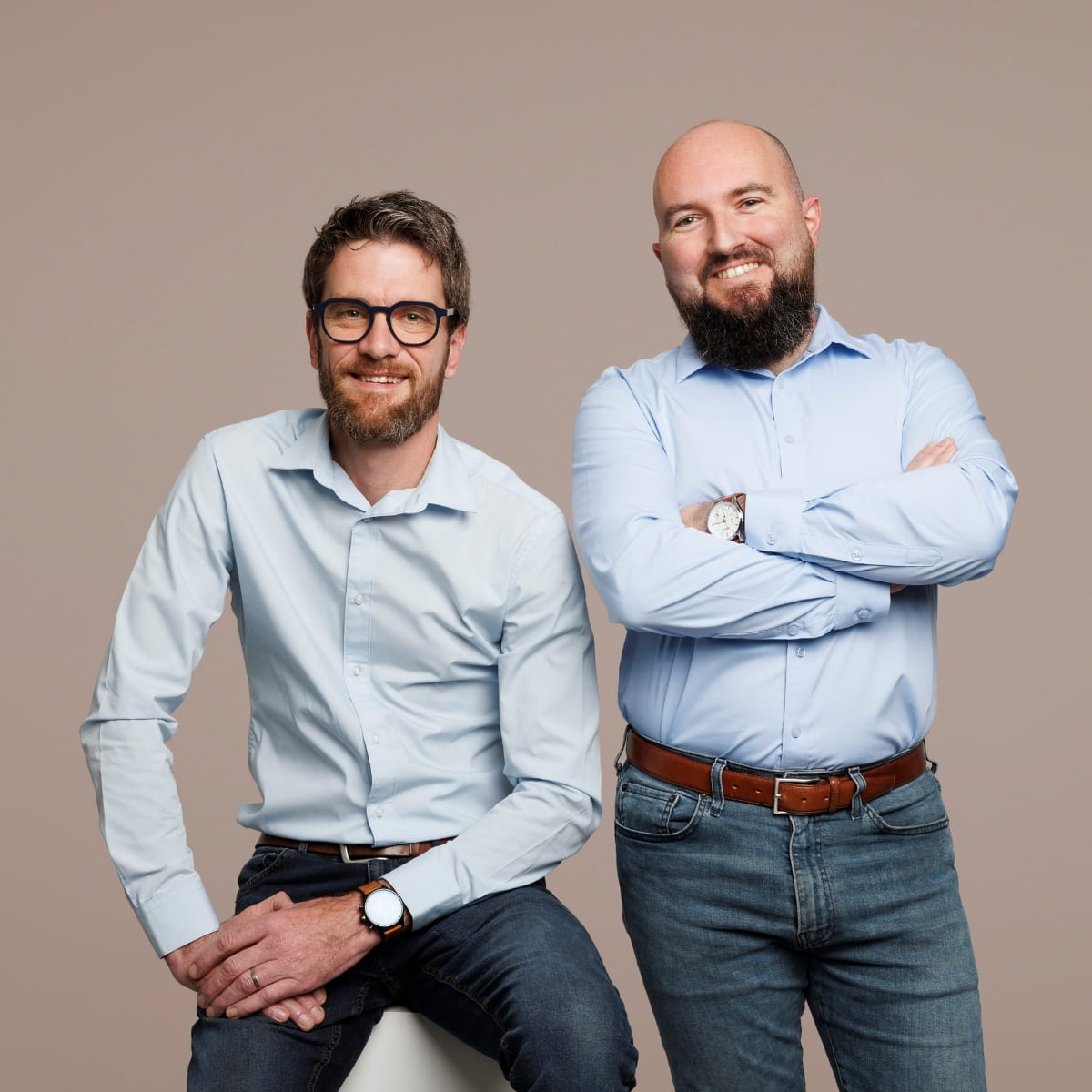 Kenny et William fondateurs de Safetech Solutions